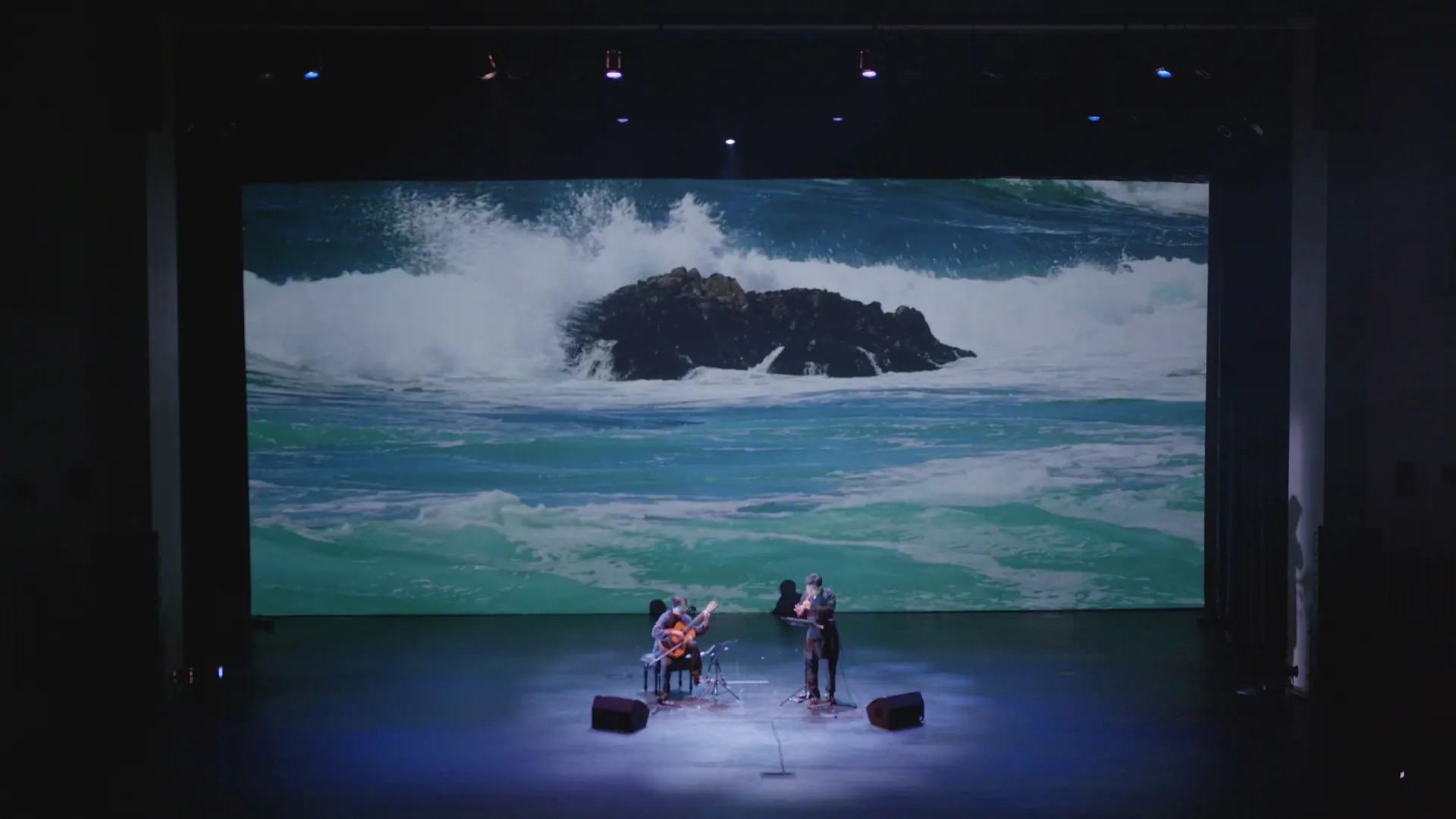 감포 앞 바다에서